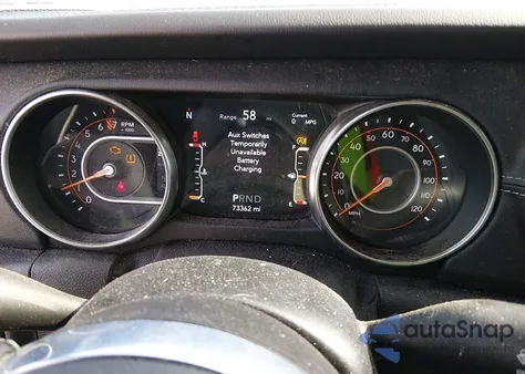 2020 Jeep Gladiator Overland 4X4 из США, поврежденный, VIN 1C6HJTFGXLL161827